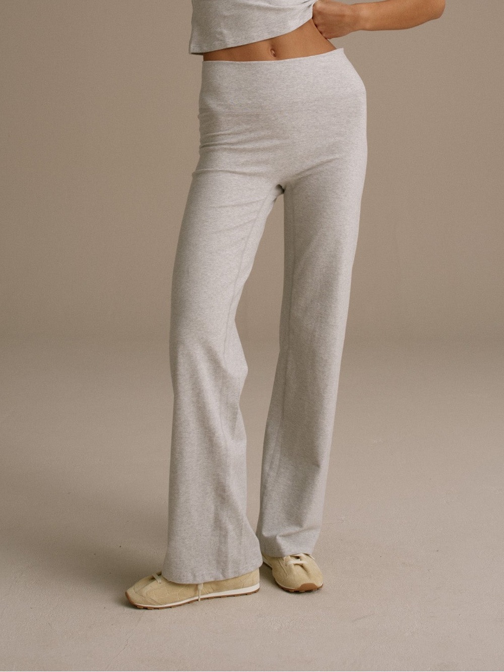 ADANOLA grey yoga pants size S